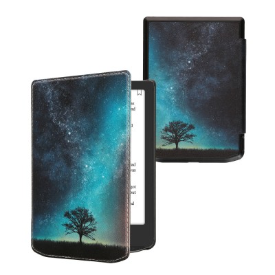 Husa Kwmobile pentru PocketBook Verse/Verse Pro, Multicolor, Piele ecologica, KWM000023RQ004C foto