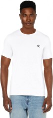 Tricou cu maneca scurta pentru barbati Calvin Klein Jeans, alb, M - OUTLET