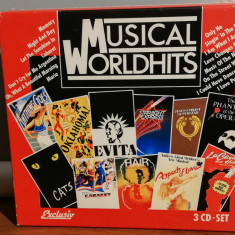 Musical WorldHits - Selectiuni - 3CD Set (1993/Exclusiv) - CD ORIGINAL/ca Nou