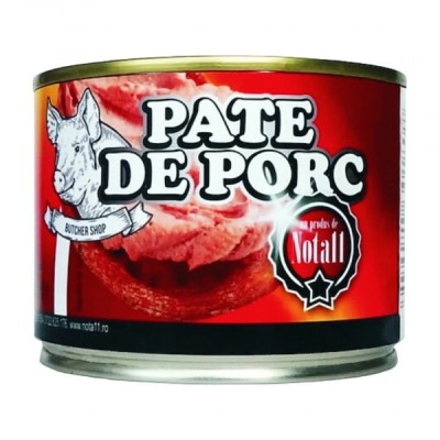 Pate de porc Nota11 200g MGR10173 foto