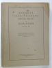 ANUARUL INSTITUTULUI GEOLOGIC AL ROMANIEI , VOLUMUL XIX , 1938