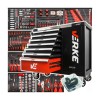 Dulap de scule complet echipat, 306 piese, Verke