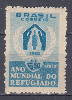 BRAZILIA 1960 ANUL MONDIAL AL REFUGIATILOR MNH foto
