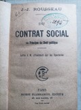 Contrat Social , J. -J. Rousseau , 1930