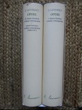 E.LOVINESCU Opere (Vol. I+II) Istoria literaturii rom&acirc;ne contemporane