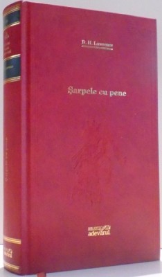 SARPELE CU PENE de D.H. LAWRENCE , 2012 *BLOC DE FILE INGALBENIT foto