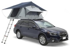 Cort auto 3 persoane Thule Kukenam Gri cu prindere pe acoperis foto