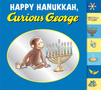 Happy Hanukkah, Curious George Tabbed Board Book foto