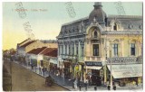 1420 - TURNU SEVERIN, street stores, Romania - old postcard - unused