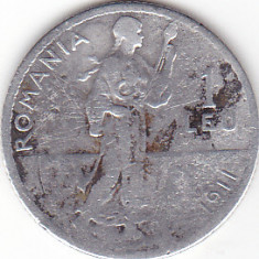 ROMANIA 1 leu 1911