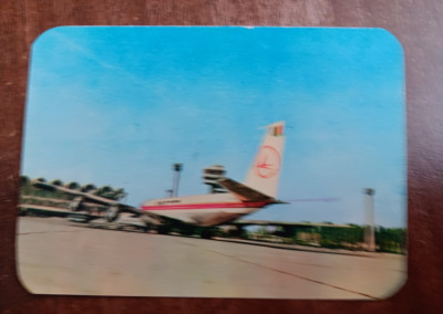 C9 22 - 1983 - Calendar de buzunar - aviatie - reclama TAROM foto