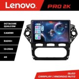 Navigatie Ford Mondeo 2010-2014 Lenovo Kit-MONDEO-CLIMA 8 core QLED 2K 12+256 360 Android Waze USB Navigatie Internet Youtube Radio CarStore Technolog