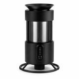 R&acirc;șniță Electrică Portabilă pentru Cafea și Condimente, Negru-Inox