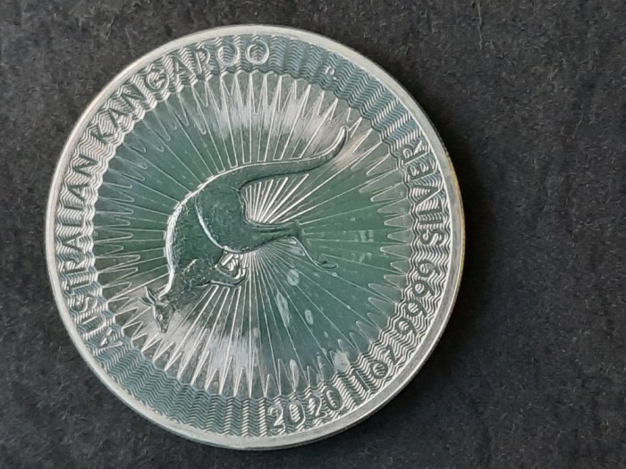 1 Dollar &quot;Australian Kangaroo&quot; 2020, Bullion Coin - A 3271