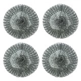 Bureți S&acirc;rmă Inoxidabil, Set 4 Bucăți, Oem