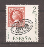 Spania 1970 - 1976 - Ziua Mondială a timbrului, 6 serii, 12 poze, MNH, Nestampilat