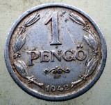 1.219 UNGARIA WWII 1 PENGO 1942, Europa, Aluminiu