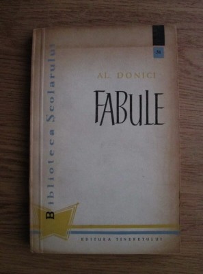 Alecu Donici - Fabule foto