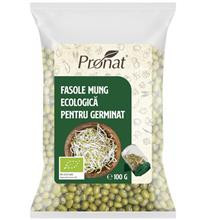 Fasole Mung Bio pentru Germinare 100 grame Pronat Cod: PRN11112 foto