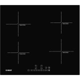 Plita incorporabila Samus PSI-64BG7, Inductie, 4 zone de gatit, Touch control, 9 setari putere, Timer, Blocare acces copii, L 60 cm, Vitroceramica, Ne