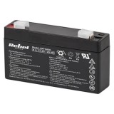 Acumulator stationar AGM VRLA Rebel 6V 1.3Ah (baterie etansa, fara &icirc;ntretinere)