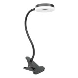 Veioza LED Elys, cu clips, 6W, 450lm, lumina neutra, moderna