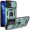 Husa pentru iPhone 13 Pro Max - Techsuit CamShield Series - Green