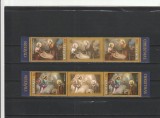 ROMANIA 2023 LP 2443 CRACIUN STRAIF CU VINIETA MNH NESTAMPILAT