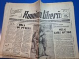 ziarul romania libera 22 martie 1991 - interviu cu marian munteanu