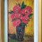 Maria T. Weber (n. 1938)-Flori (&quot;Pentru tine mamă&quot;), pictură artist clujean