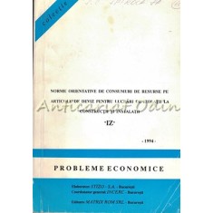 Norme Orientative De Consumuri De Resurse Pe Articole De Deviz Pentru Lucrari De