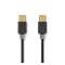 Cablu USB 2.0 A tata - A tata 2m Hi-Speed 480Mbps antracit Nedis