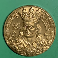 Medalie Stefan cel Mare domnul Moldovei 1457-1504