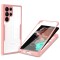 Husa 360??A? Samsung Galaxy S23 Ultra Techsuit ColorVerse, roz