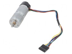 Motor DC cu codificator și transmisie 6V 2.4A 172:1