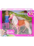 Papusa Barbie Horse And Rider (fxh13)