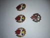 Insigne pionier lot 4 buc, RSR- RPR Tot &Icirc;nainte