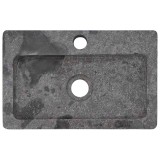 Cumpara ieftin Chiuveta cu montaj pe perete, gri, 38x24x6,5 cm, marmura