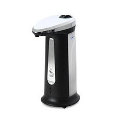 Dozator automat de sapun,Capacitate rezervor 400 ml,Alb/Negru