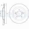 DELPHI BG4563C Disc frana