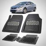 Cumpara ieftin Covorase Auto Cauciuc Compatibile Hyundai Elantra V (MD/UD, 2010&ndash;2015)- Silver