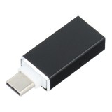 Adaptor OTG USB-A 3.0 femela la Type-C tata, negru , viteza si compatibilitate extinsa