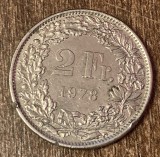 C50 - Moneda foarte veche - Elvetia - 2 franci - 1978