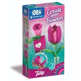 Set de creat 2 flori, Clementoni Idea, Lalele