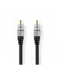 Digital Audio AV Cablu 1x RCA tata - 1x RCA tata 1.5m placat cu aur
