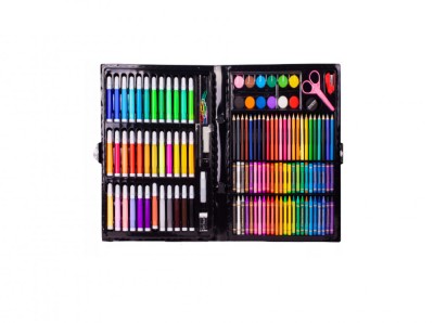 Set pentru desen si pictura, 150 elemente, Malplay 108701 foto