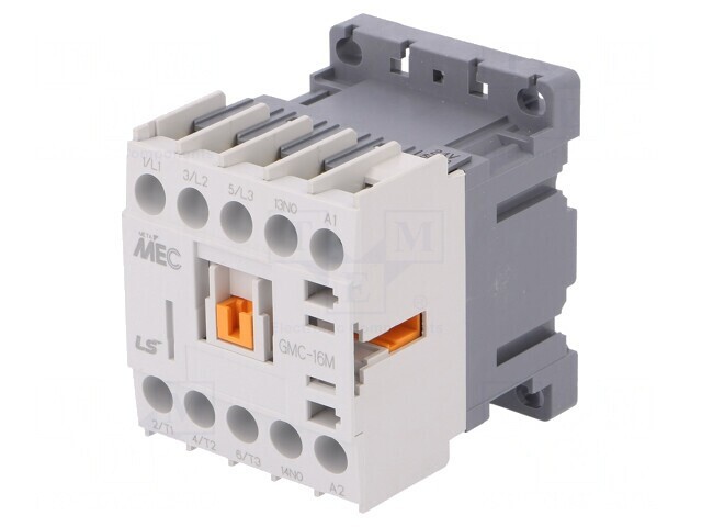 Contactor 3-pol NO 24VAC 16A IP20 GMC-16M