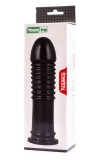 King-Sized Bumper - Dildo anal, negru, 22.5 cm, Orion