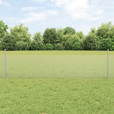 Set de Gard Set de 2 Oțel Galvanizat 10 x 0.5 m Rezistent foto