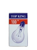 Bec incandescent Top King 100W E27 , Lumina clasica, intensitate maxima